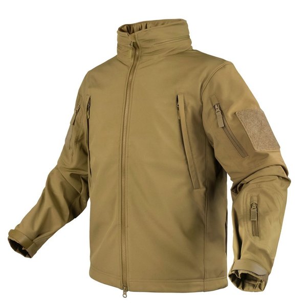 Condor Outdoor Products SUMMIT SOFTSHELL JACKET, COYOTE BROWN, L 602-498-L